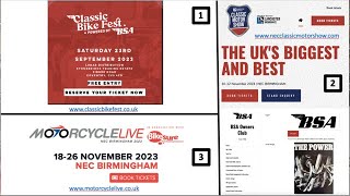 BSA Power Set Stable Update and Autumn Show Appearances 2023