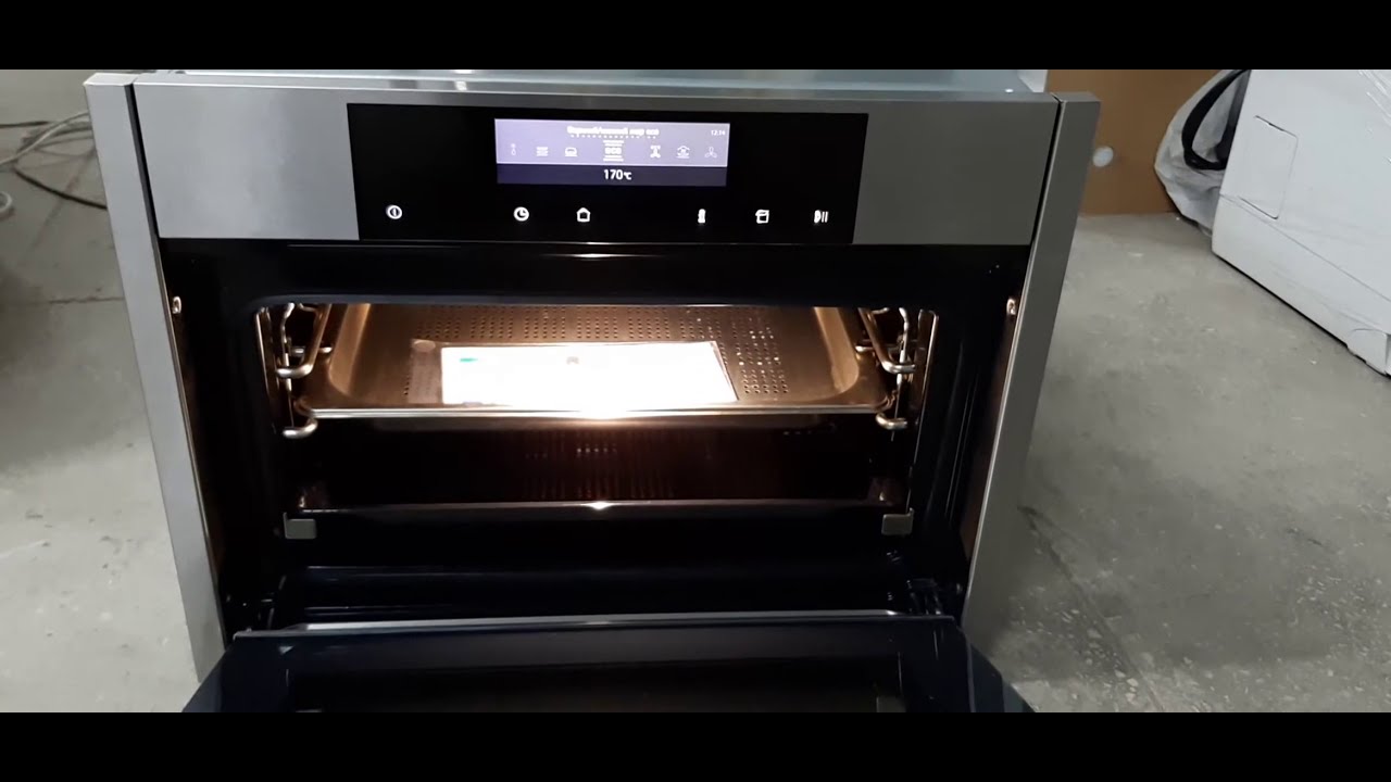 Духовка пароварка Bosch NEFF N90 из нержавеющей стали C16FT24H0 от