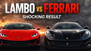 LAMBORGHINI vs FERRARI on Track – The Result SHOCKED Me! 😱🏎️