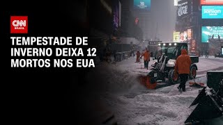 Estados Unidos Registram 12 Mortes Após Tempestade De Inverno Cnn 360