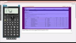 Data, Statistics, Regression with the Casio fx-991CW ClassWiz Scientific Calculator