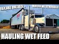 Trucking Wet Feed In A Walking Floor ! Unloaded, But I Still Have A Foot of Product In My Trailer?!