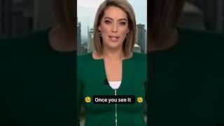 🚨LIVE TV BLOOPER🚨 News Anchor's Wardrobe Malfunction! 😱 #WardrobeMalfunction #NewsAnchorFail #shorts