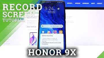 How to Record Screen in Honor 9x – Screen Recorder
