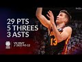 Bogdan Bogdanovic 29 pts 5 threes 3 asts vs Heat 2022 PO G2