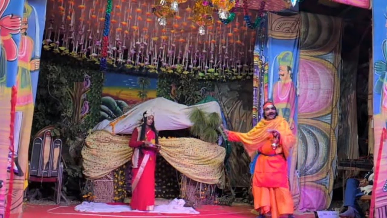 {DAY-6} ➡️ || सीता हरण || रावण का बहुत सुन्दर अभिनय || आवई माला रामलीला ||