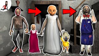 TOP 5 Best Moments Granny's  Funny Horror animations (parody)