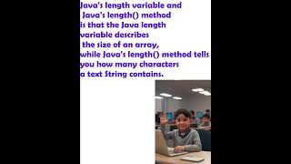 length variable vs length() method Java #shorts #viral
