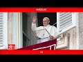 Angelus 01 agosto 2021  Papa Francesco LIS