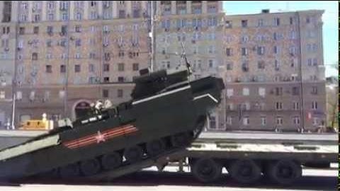 T-15 Armata Heavy IFV perfect loading on truck,