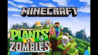 Plants vs Zombies in Minecraft mod