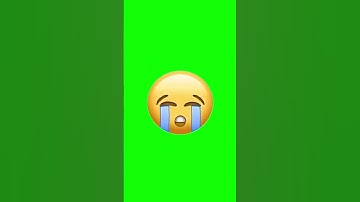 Crying Emoji (No Copyright Green-Screen) ♻️ GSUK #shorts