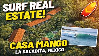 Casa Mango Surf Property at La Saladita, Guerrero, Mexico