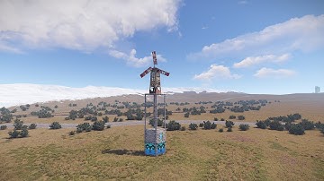 How to Build an Automatic Turret Tower - Rust Tutorial