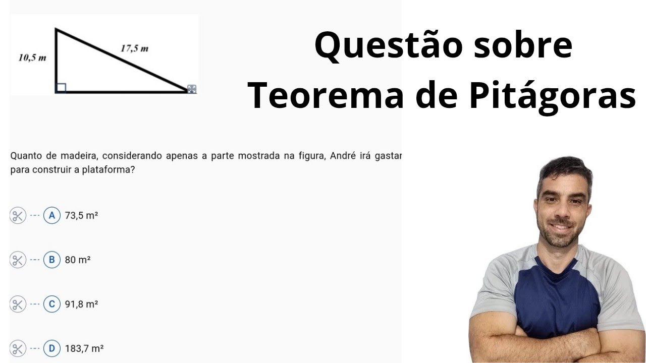 Teorema de Pitágoras- Prova de Bombeiros