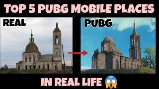 Pubg Mobile - Top 5 Pubg Mobile Places In Real Life (Part 2) 😱 | Pubg Mobile In Real Life