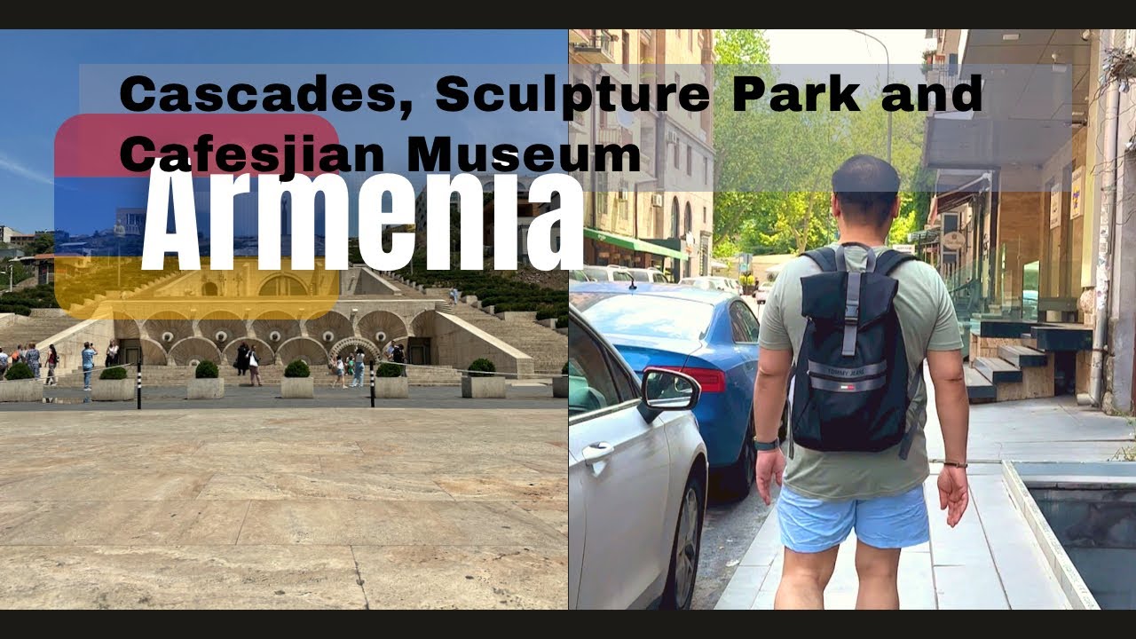 Cascades, Sculpture Park and Cafesjian Museum In Yerevan
