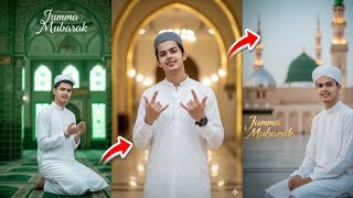 Jumma Mubarak Photo Editing Prompt | Gemini New Trending Prompt | Jumma Mubarak Photo  screenshot 1