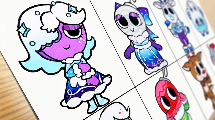 Drawing Dandy’s World –Christmas Event Iced Over Floor (Snow Time) | OLD vs NEW Skins