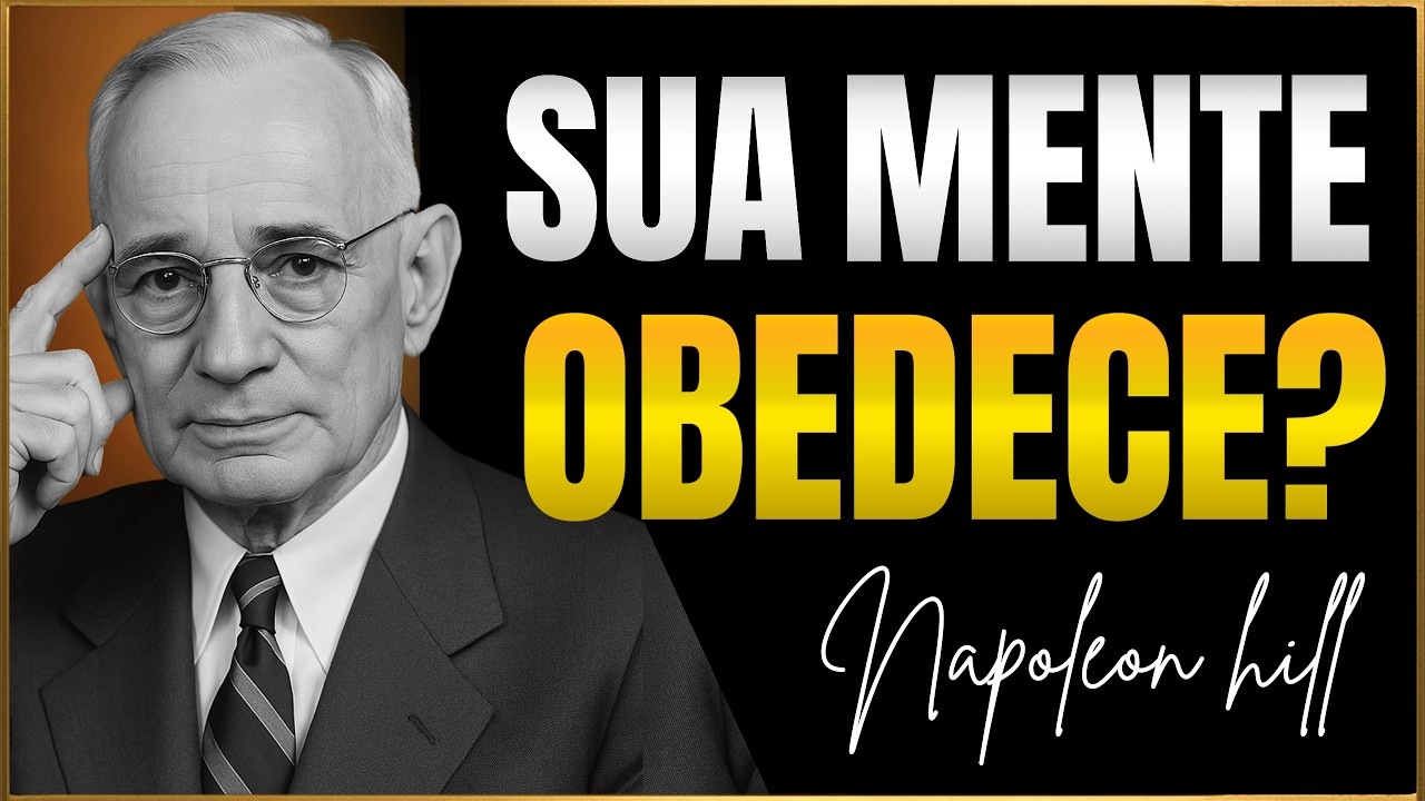 Faça SUA MENTE Obedecer a DEUS e a Riqueza Virá Sem Esforço | Napoleon Hill