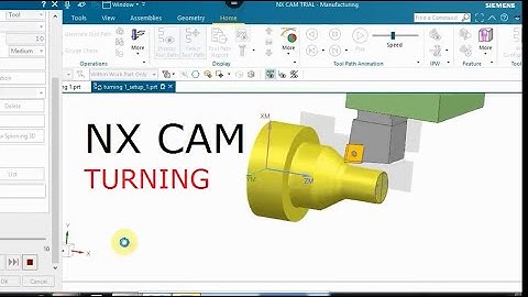NX CAM Tutorials for Beginners Turning Ex 4