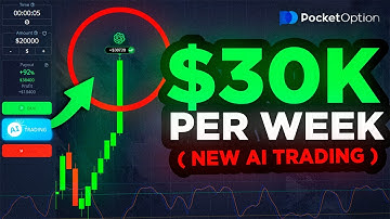 $30,000 PER WEEK WITH AI TRADING BOT ON POCKET OPTION | POCKET OPTION BOT | BINARY OPTION STRATEGY