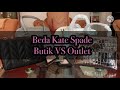 Beda Kate Spade Retail / Butik dengan Outlet Original