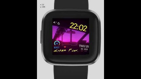 Fitbit cyberpunk v4