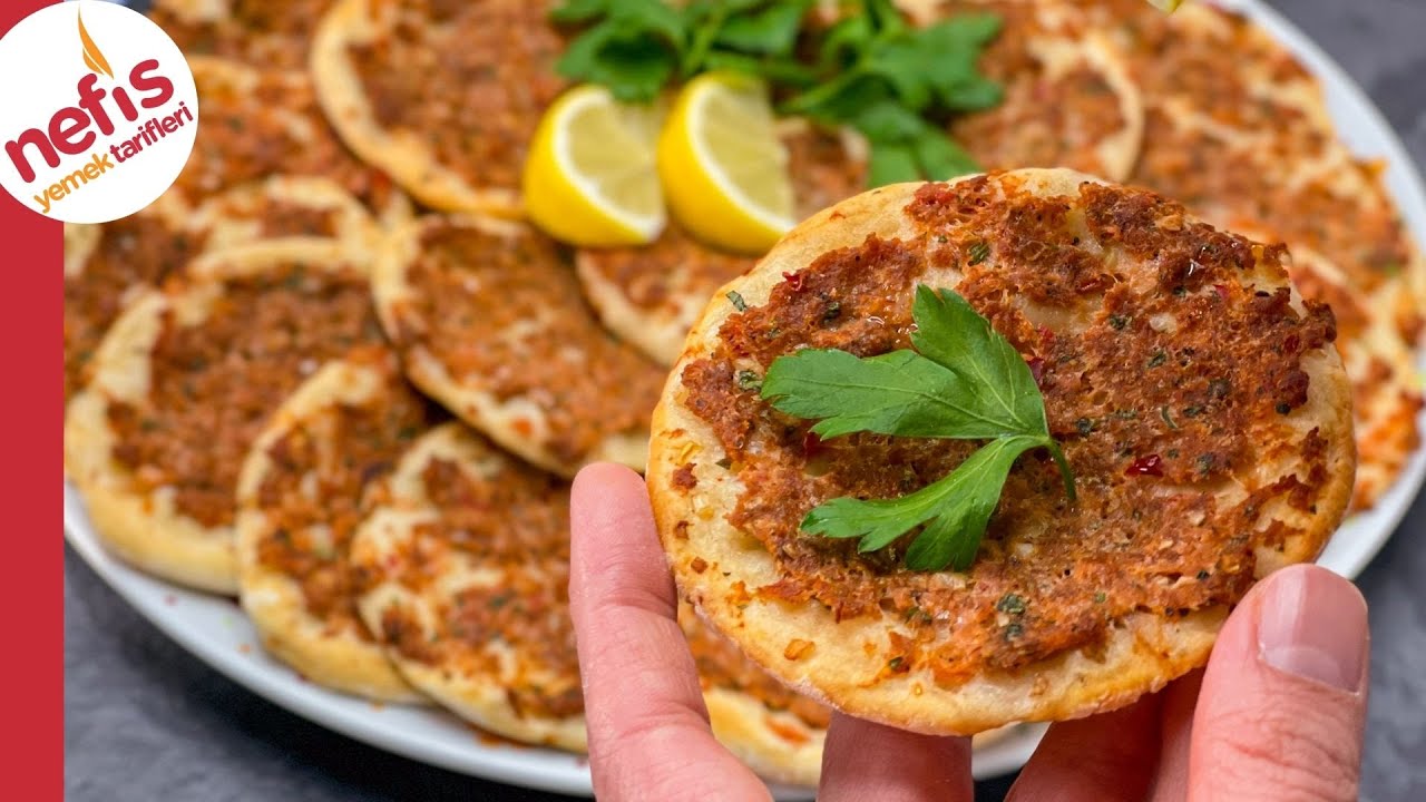 Kaç Tane Yediğinizi Sayamayacaksınız ???? Çıtır Çıtır Fındık Lahmacun Tarifi