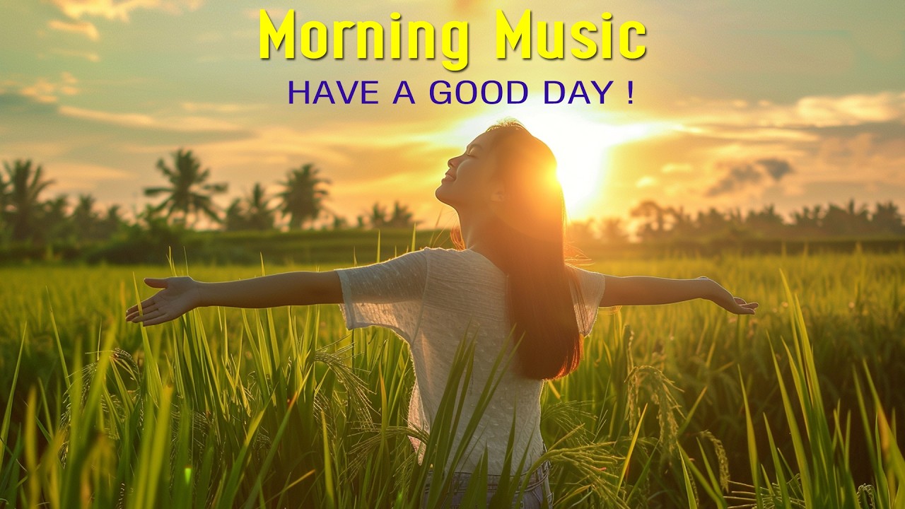 Happy Relaxing Morning Music - Wake Up Happy With Positive Energy - Soft Morning Meditation Music