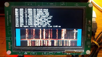 FT8 decoding on STM32F746 Discovery board