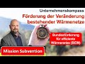 Förderung der Veränderung bestehender Wärmenetze im Rahmen der BEW - Mission Subvention