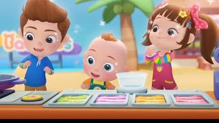 Summer Ice Cream Song + More Little Angel Kids Songs \& Nursery Rhymes 2023