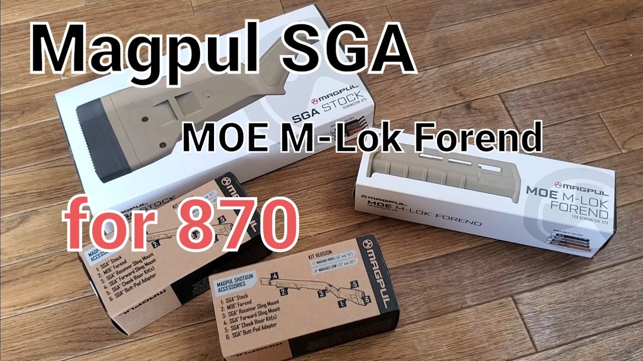 トイガン MAGPUL SGA Stock Forend M870 SlingMount MAGPUL スリングマウント Remington レミントン870 SGAストック用
