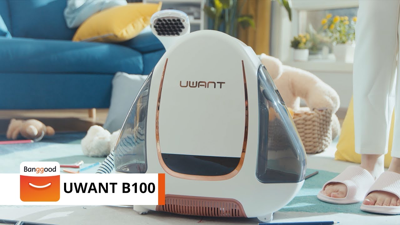 uwant B100 Lavatappezzeria, Lava Divani e Aspira Acqua,Aspira