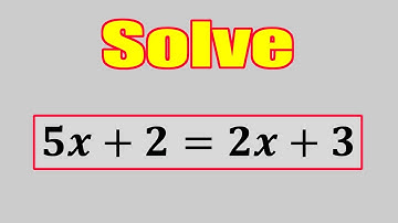 How to Solve Equations with Unknown on Both Sides #solveequations #unknownonbothsides #twounknowns
