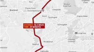 Meghan Markle And Prince Harrys Hospital Dash Mapped Royals Face 30 Minute Race