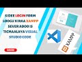 php login form sidee xampp logu xiraa with mysql database
