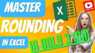 🤯Excel Secrets Unveiled: Master "Rounding" Formulas in 3 Min & Fix Decimal Issues with Your Data🚀