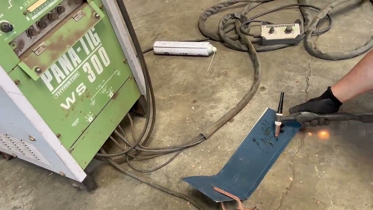 埼玉引取 Panasonic PANA-TIG WP300 YC-300MP4 単相200V TIG溶接機
