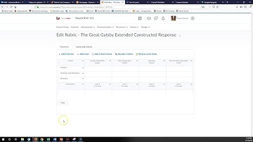Rubrics in BlazeVIEW II - Instructors