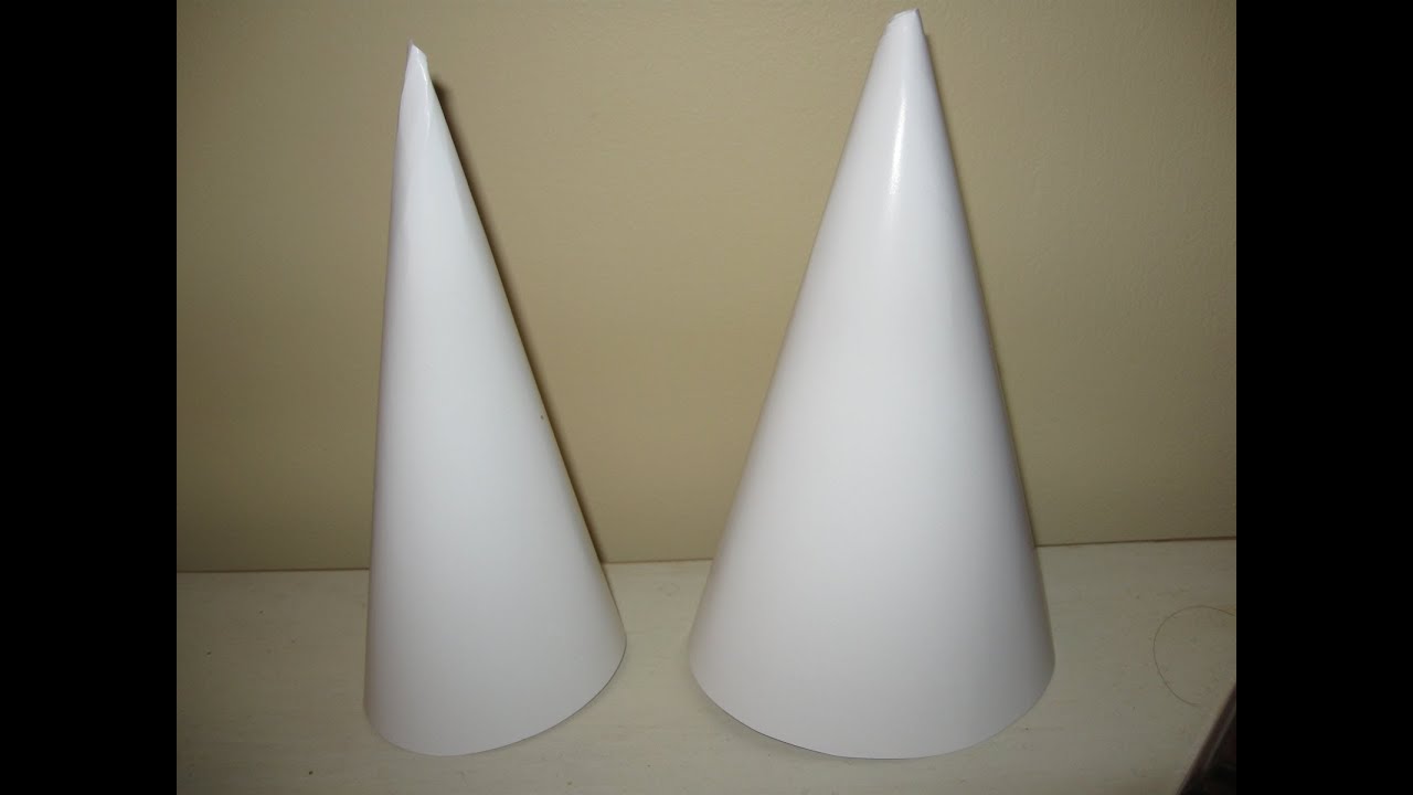 How to Make a Cone From Paper [Video] - Craft Klatch