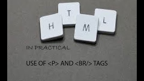 HSC ICT (HTML in practical) part:1