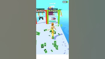 MAX LEVEL Run Rich 3D level 35 #Shorts