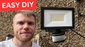 How to Fit a Security Light - Easy DIY
