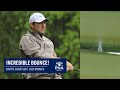 Scheffler&#39;s Ball Bounces OUT of the Water! | 2023 PGA Championship