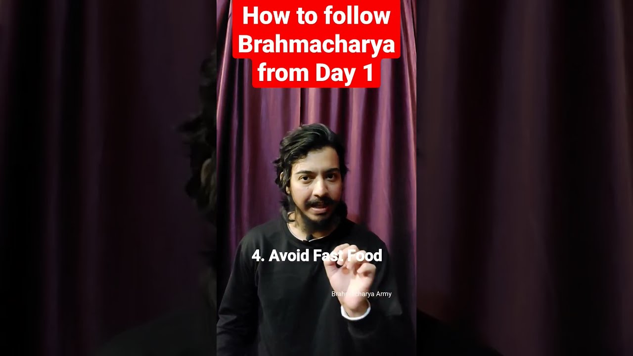 How to follow Brahmacharya from Day 1   shorts  brahmacharya