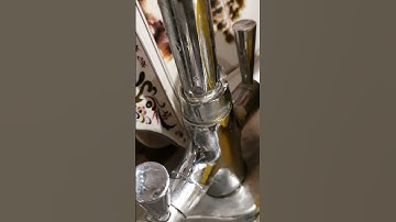 how to fix leaky tap #shortsfeeed #bathroom #kitchen $asmrwatersounds #asmrsounds leakyTAP😱