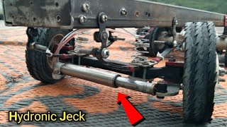 Truck Hydraulic Staring Jeck 😵 ,How to make Hydraulic Clynder Very simple,N20 Gear Moter