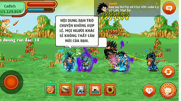 Ngọc rồng online | cho 2 acc siêu phẩm đi cdrd 110 cùng anh khá bảnh